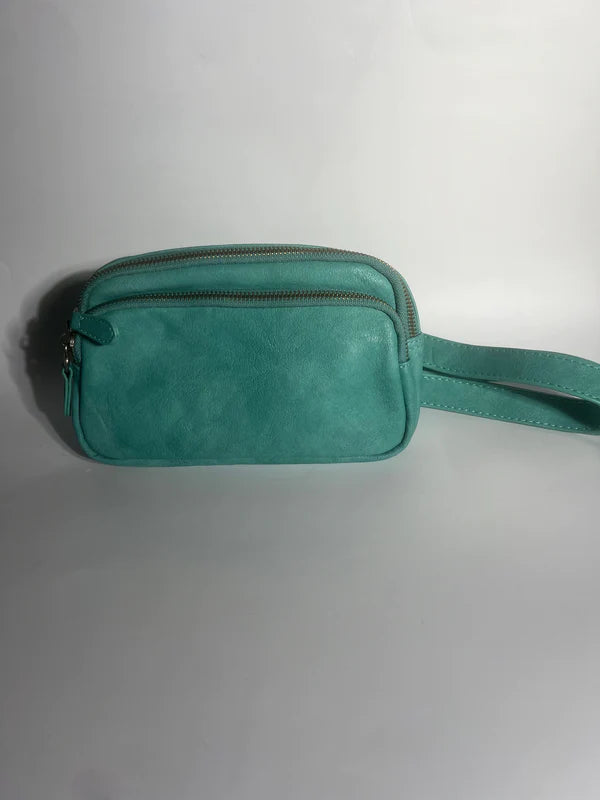 Kylie Double Zip Sling/ Belt Bag