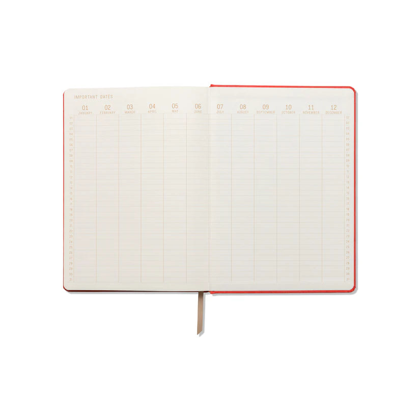 Jumbo Bookcloth Journal - Good Things Are Coming