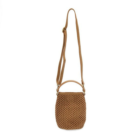 Kaia Open Weave Bucket Crossbody