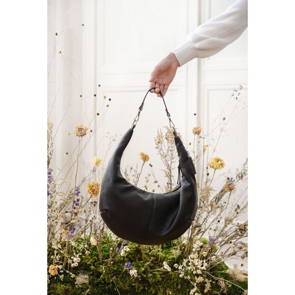 Rhea Slouchy Crescent Shoulder/ Crossbody Bag