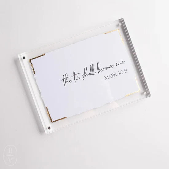 Eva Belle: Mark 10:8