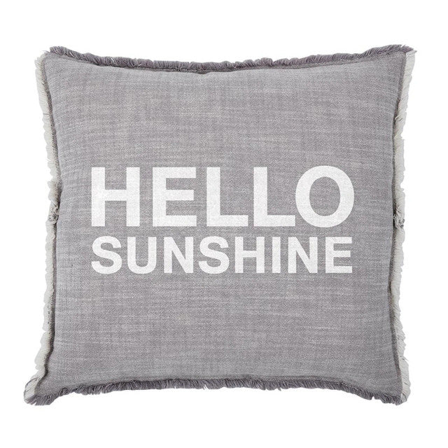 Santa Barbara: Euro Pillow- Hello Sunshine