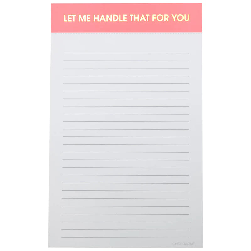 Chez Gagne: Notepad