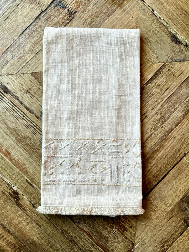 Patina Vie Embroidered Kitchen Towel