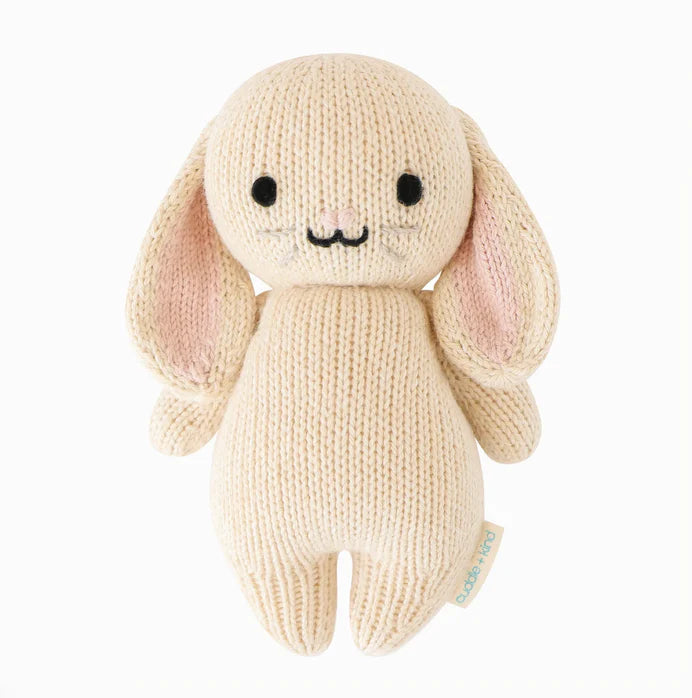 Baby Bunny (oatmeal) Knit Animal