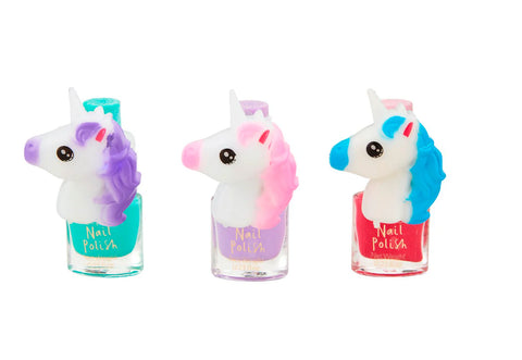 MUD PIE: UNICORN NAIL POLISH & RING SET