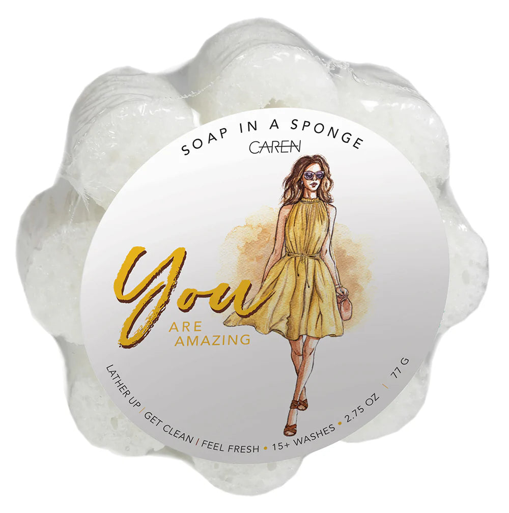 Caren: Soap in a Sponge