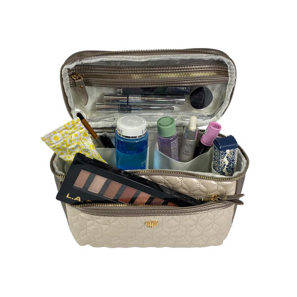 Classic Train Case - Natural Luster