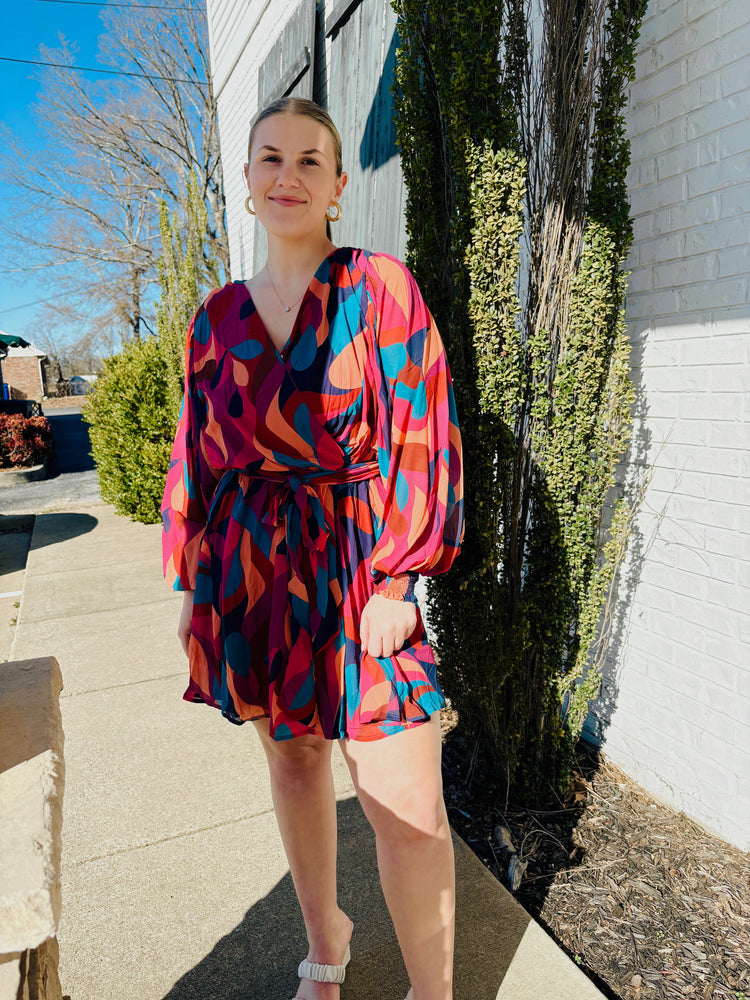 Bloom Wrap Dress