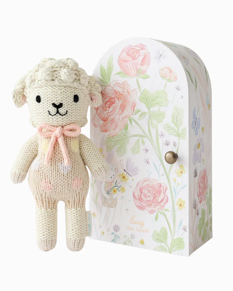 Tiny Lucy the Lamb Knit Animal