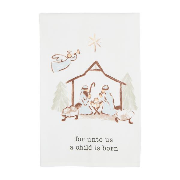 Mudpie Holiday Printed Towel