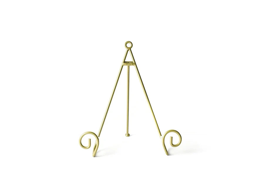 Happy Everything Gold Swirl Plate Stand