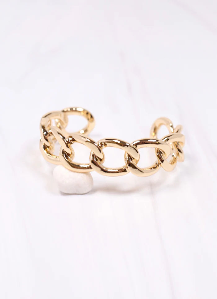 GOLD LINK CUFF