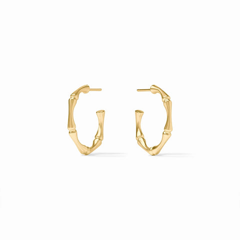 JULIE VOS Bamboo Hoop - Gold