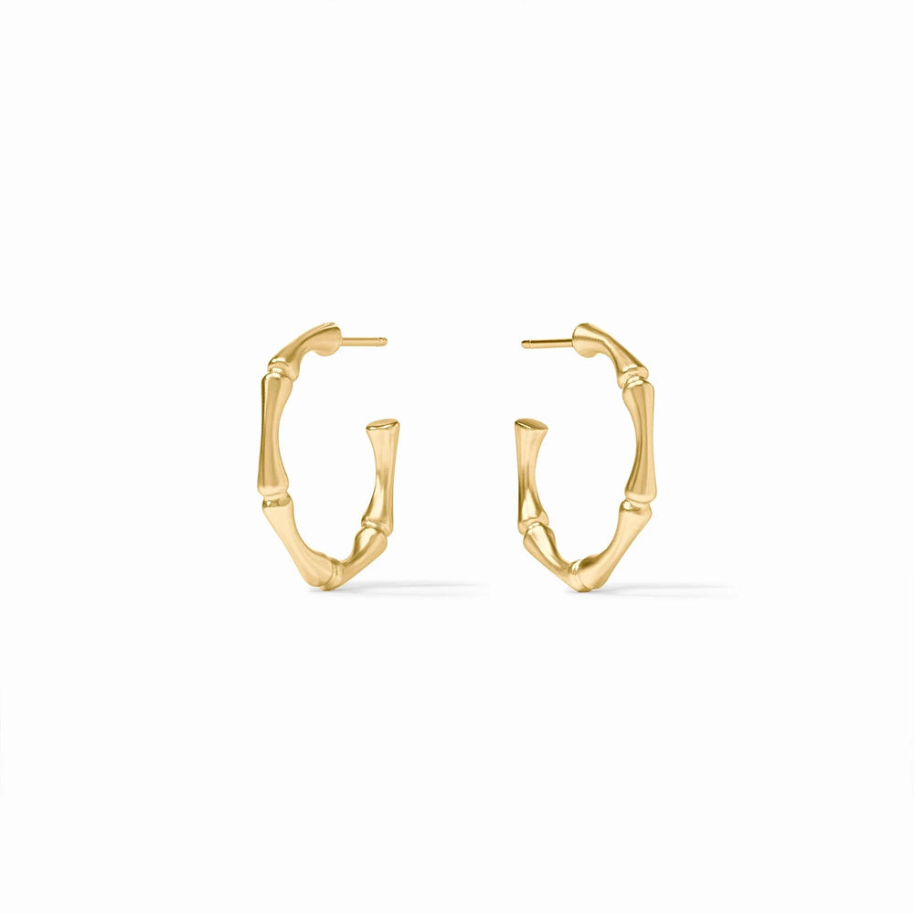 JULIE VOS Bamboo Hoop - Gold