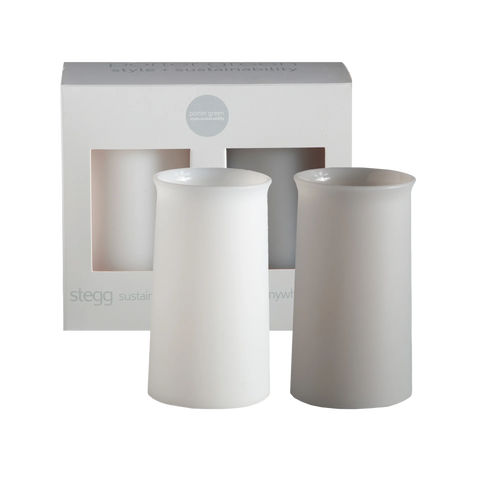 Porter Green Silicone Highball Glasses