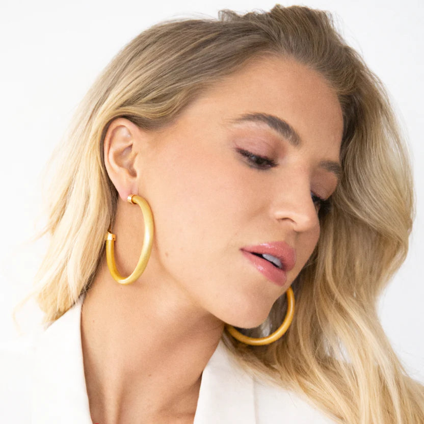 Hoo Hoops Earring