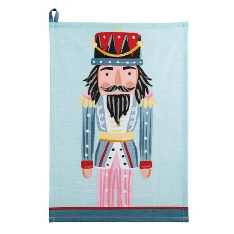 Mudpie Christmas Nutcracker Towel