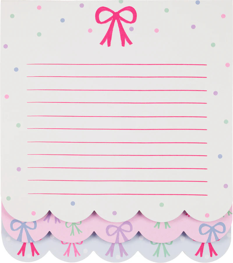 Bow Layered Notepad 6.5x7