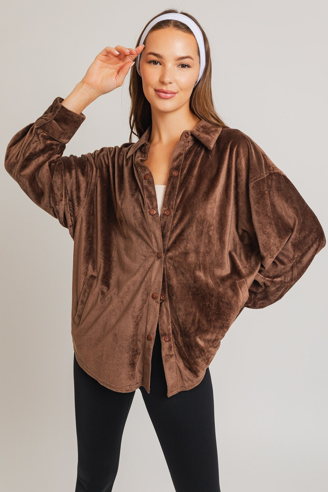 Teddy Button Down
