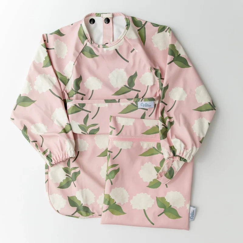 Calla And Friends: The Grayson Long Sleeve Bib  6-36M
