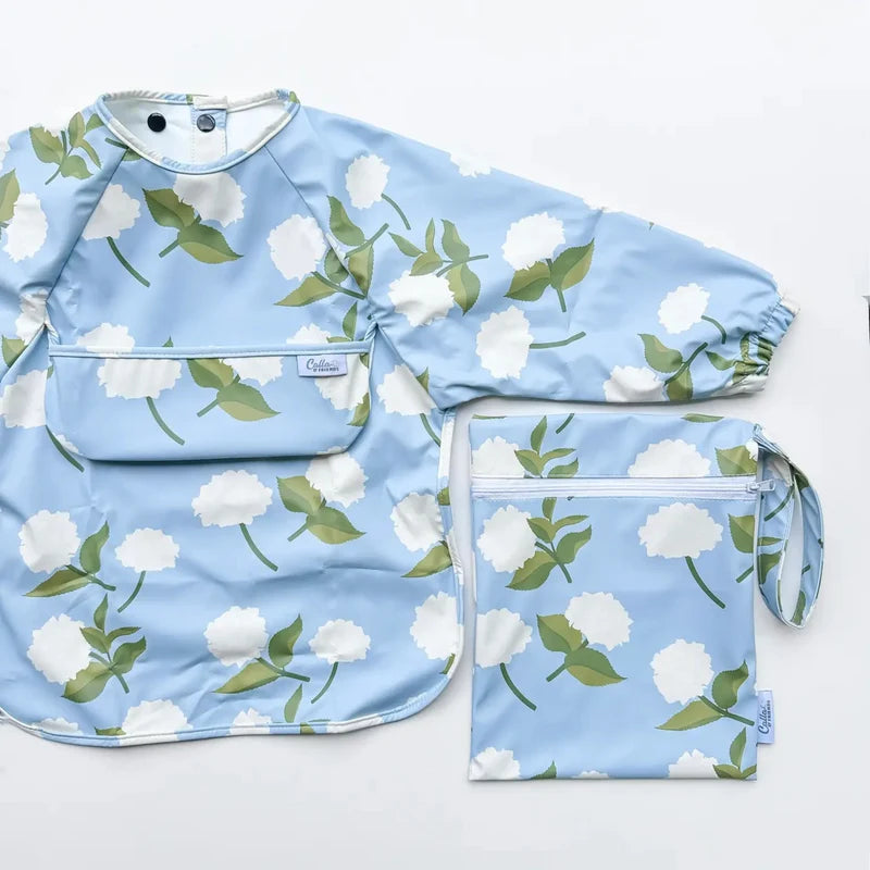 Calla And Friends: The Grayson Long Sleeve Bib  6-36M