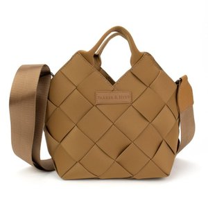 Bone Woven Tote