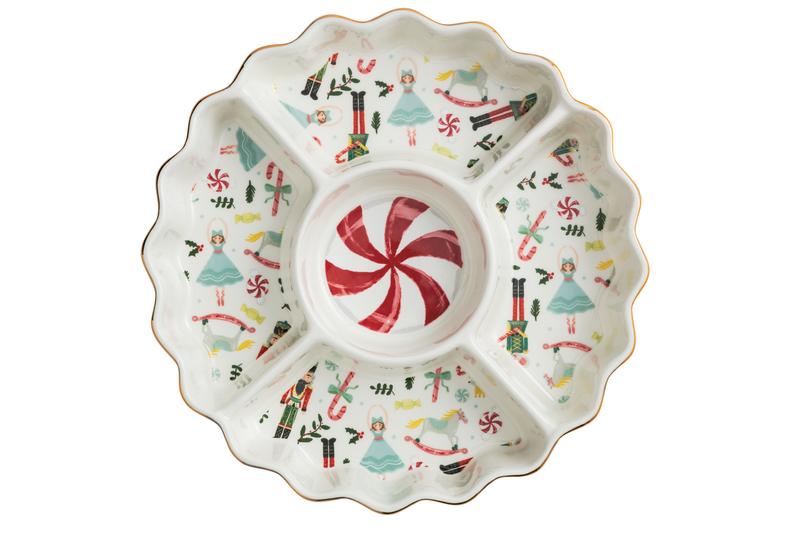 Mudpie Xmas Patterned Section Server