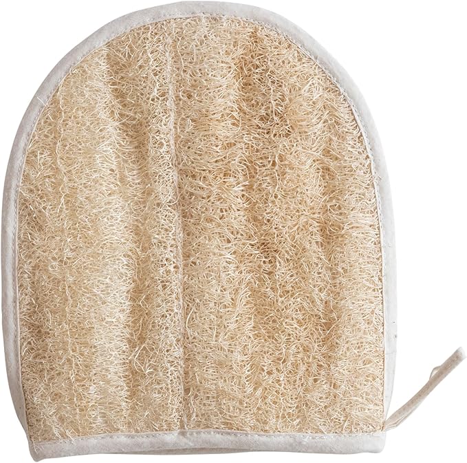 Creative Co-op Cotton Terry Cloth Shower Mitt