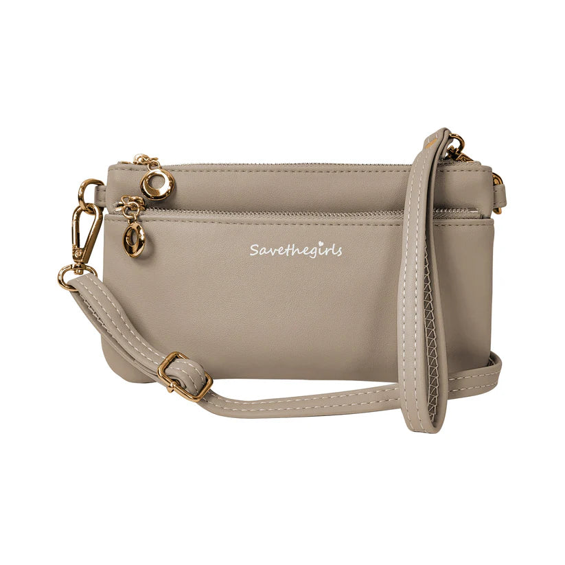 Save The Girls Clip & Go Strap + Pouch