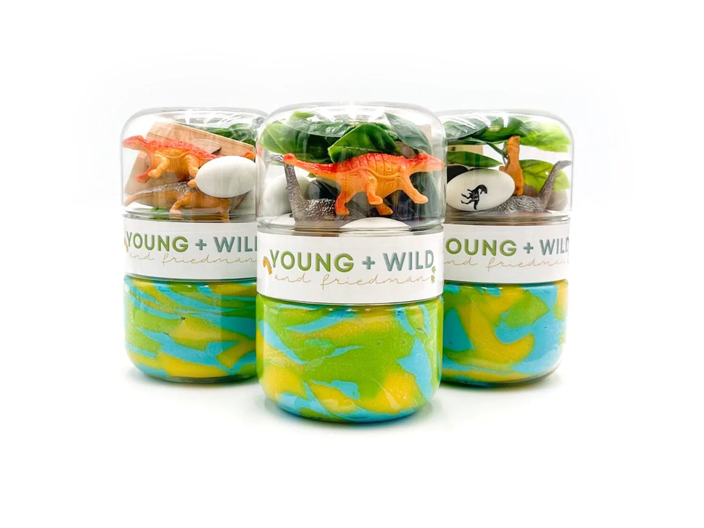 Young Wild and Friedman Sensory Grab & Go Dough Jar
