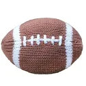 Phil the Football Knit Rattle