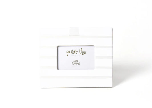 Happy Everything White Stripe Mini 11 Frame