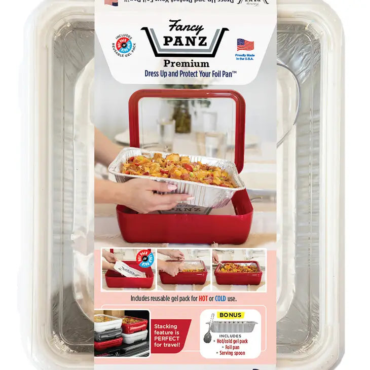 Fancy Panz® Premium - White, Includes Hot/Cold Gel Pack