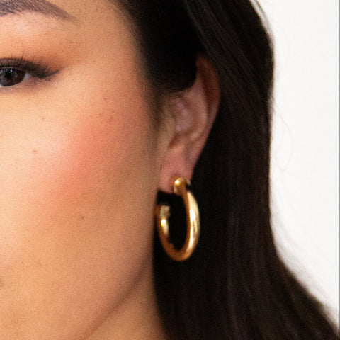Hoo Hoops Earring