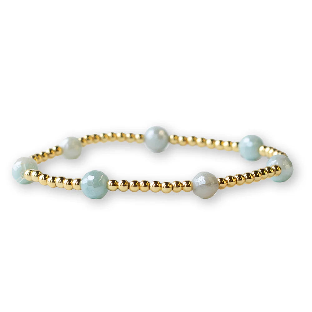 Lenny & Eva GOLD BEADED DOT Bracelet