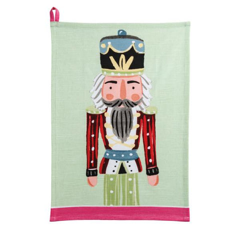 Mudpie Christmas Nutcracker Towel