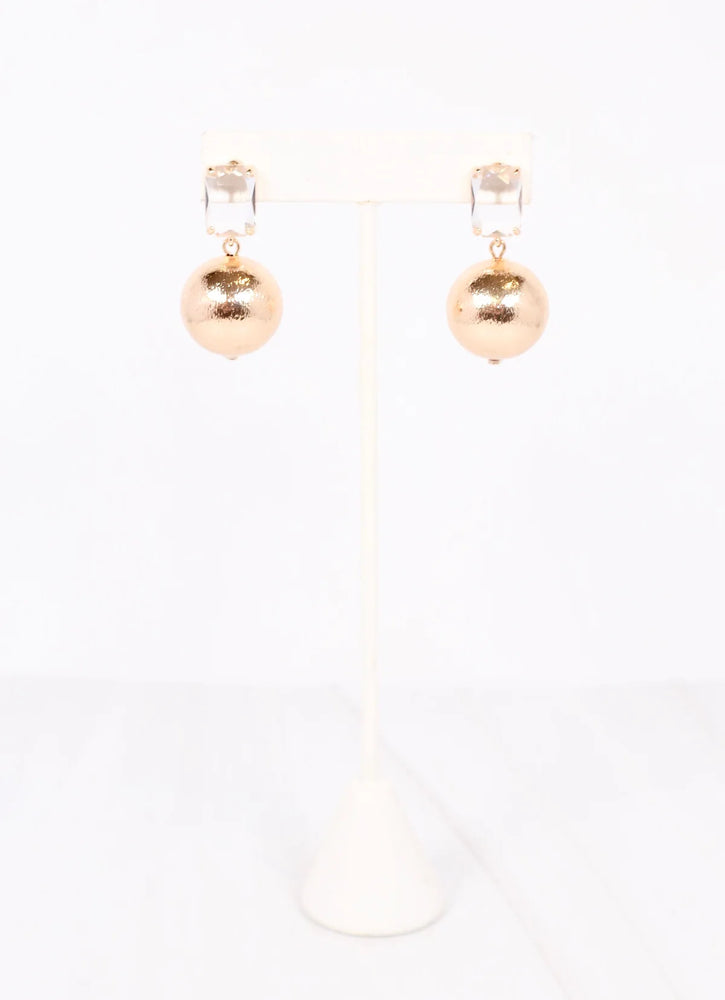 Kings Stone Drop Earring