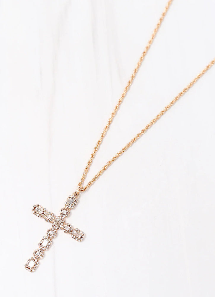 Lazarus Cross Necklace