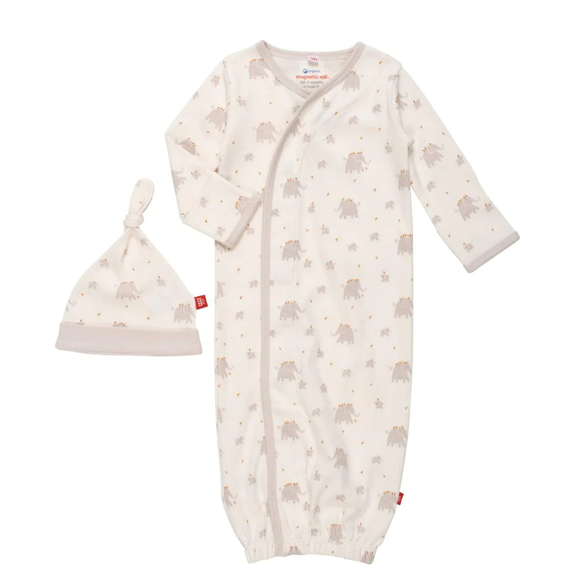 Little Peanut Gown With Hat Set