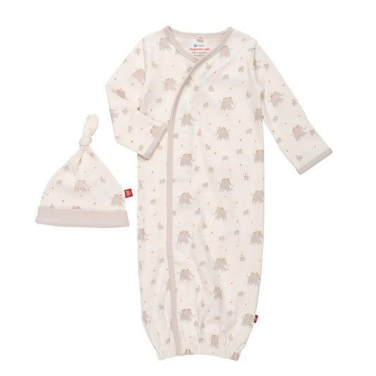 Little Peanut Gown With Hat Set