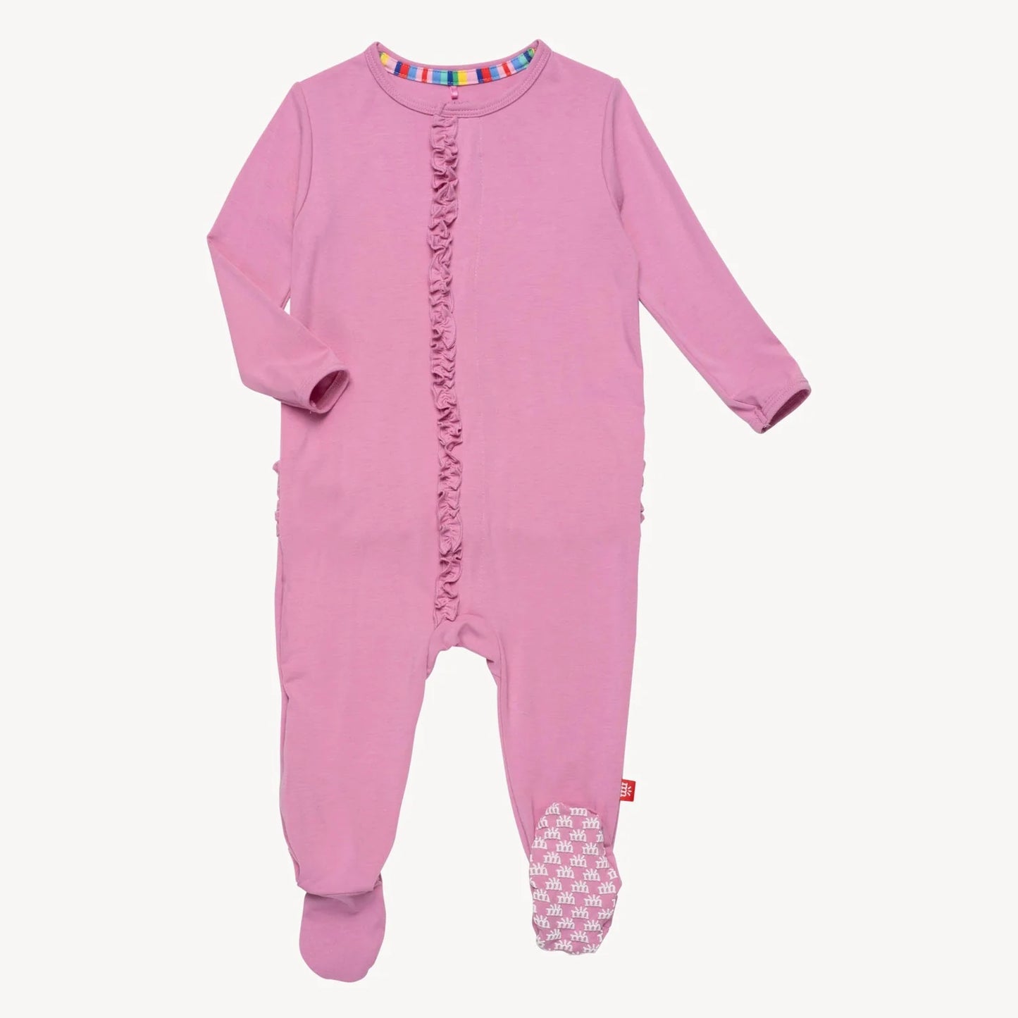 Magnetic Me Mauve Footie Ruffle