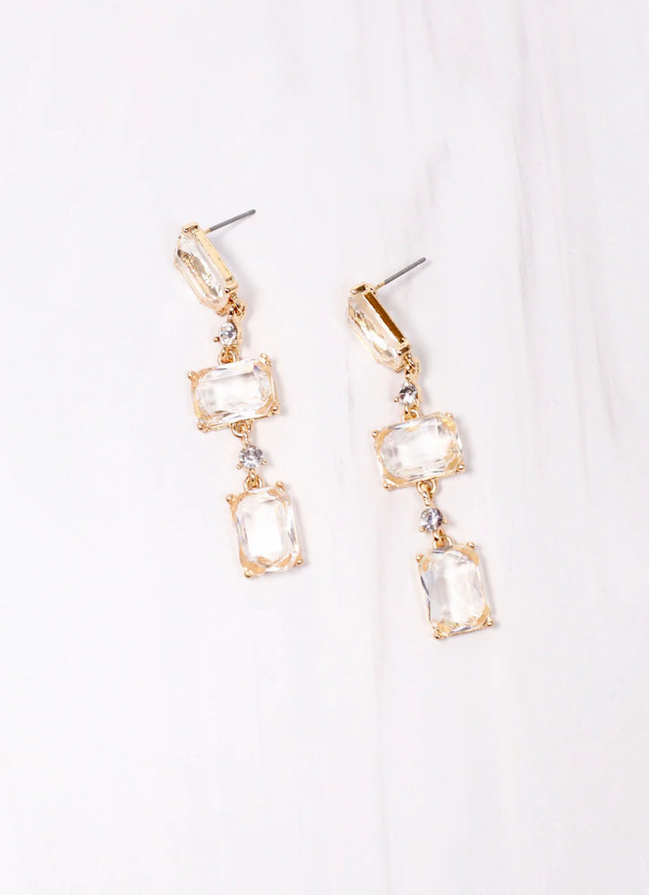 Minden Stone Drop Earring