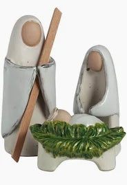 Mudpie Xmas Ceramic Farm Nativity Set