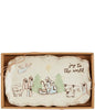 Mudpie Farmhouse Stoneware Nativity Plates