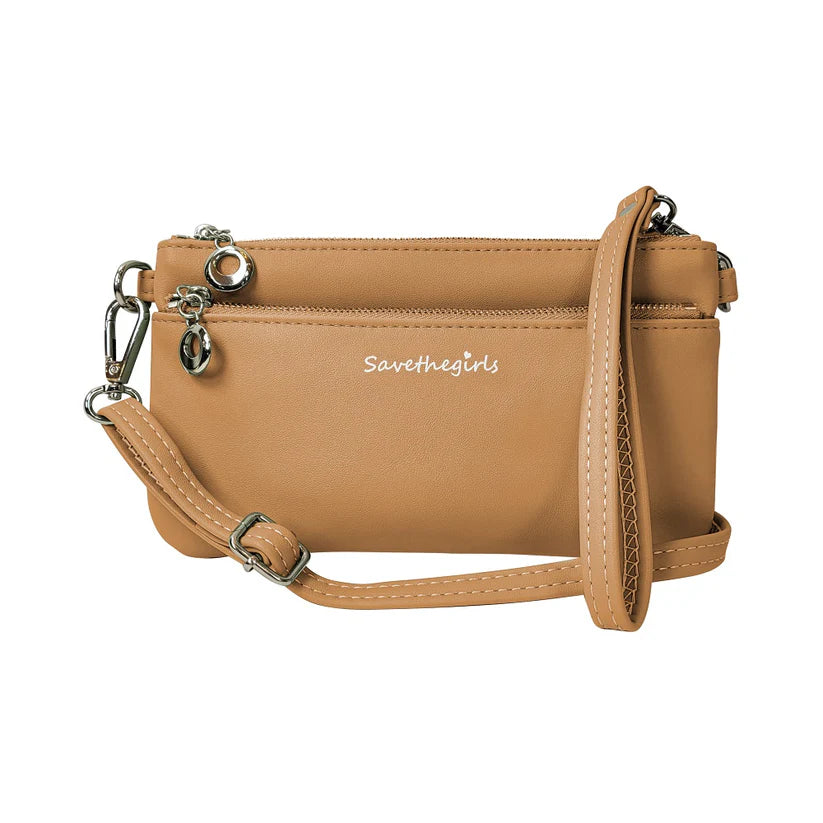 Save The Girls Clip & Go Strap + Pouch