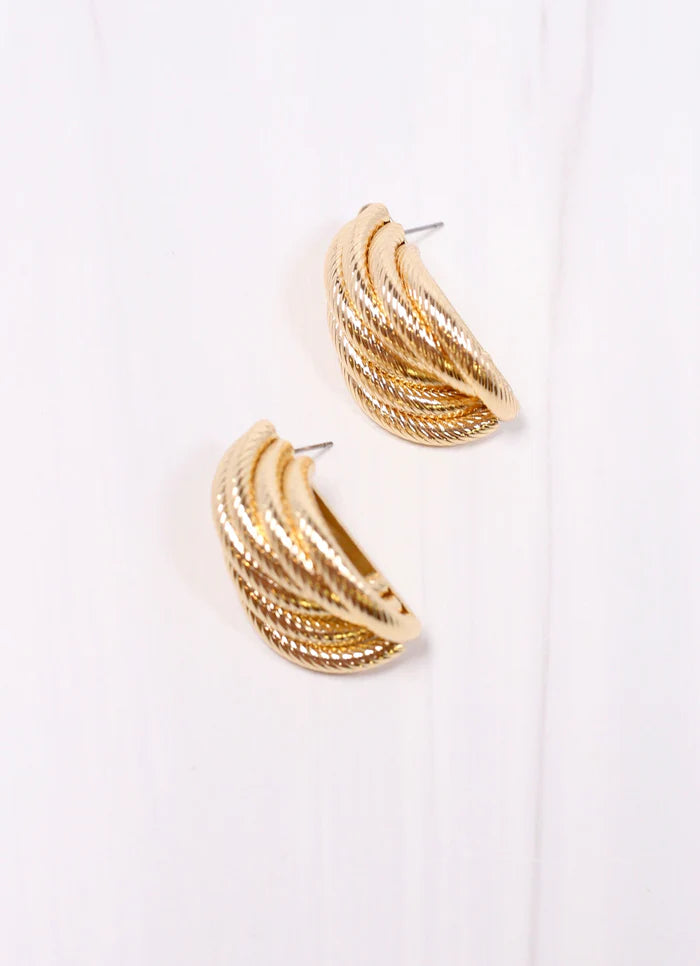 FELIX TWISTED EARRING