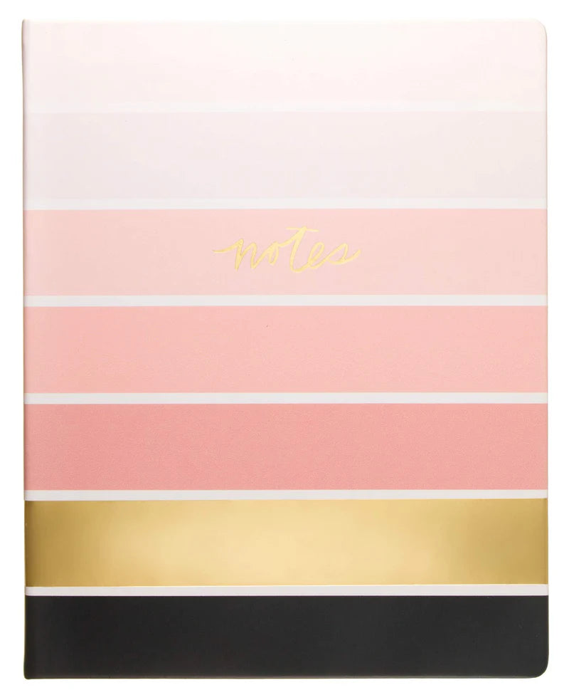 Ombre Stripe Desk Journal 8x10