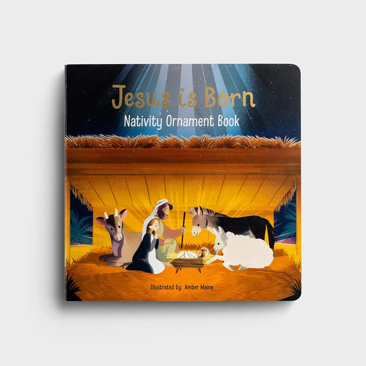 Dayspring Jesus is Born Nativity Ornament Book