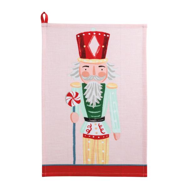 Mudpie Christmas Nutcracker Towel